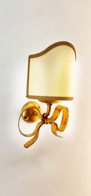 Vintage Wall Light in Wrought Iron-QLH-1780549