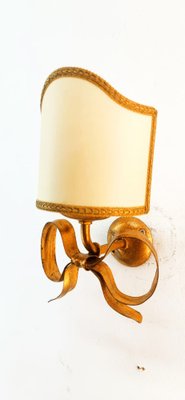 Vintage Wall Light in Wrought Iron-QLH-1780549