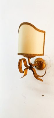 Vintage Wall Light in Wrought Iron-QLH-1780549