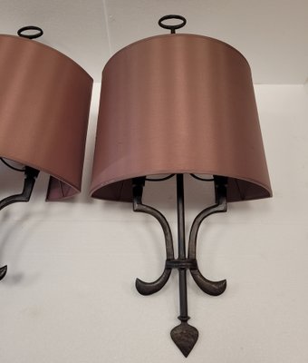 Vintage Wall Lights, France, Set of 2-NUC-1774285