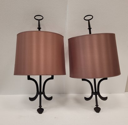 Vintage Wall Lights, France, Set of 2-NUC-1774285