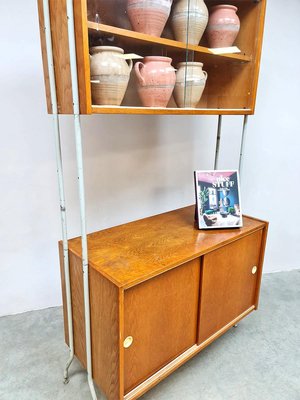 Vintage Wall Unit Bookcase Cabinet, 1960s-BW-1793941