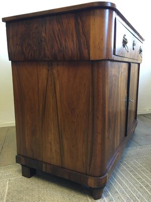 Vintage Walnut Biedermeier Commode-RVU-1034472