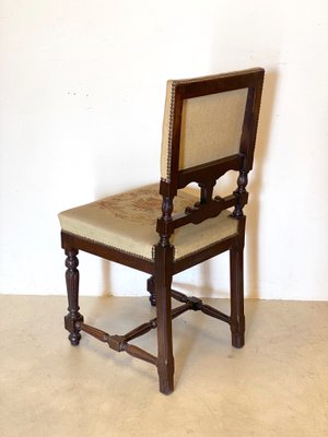 Vintage Walnut Chairs, Set of 10-NPC-1254483