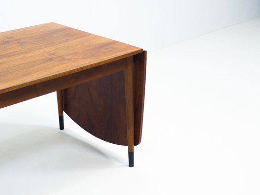 Vintage Walnut Drop Leaf Table-YS-968082