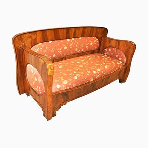 Vintage Walnut Liberty Sofa-YNQ-594612