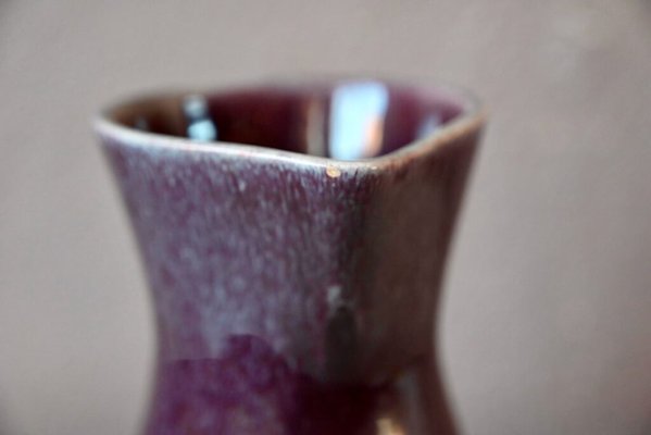 Vintage Water Jug in Aubergine Ceramic from Saint Clément, 1960s-AIU-1795640