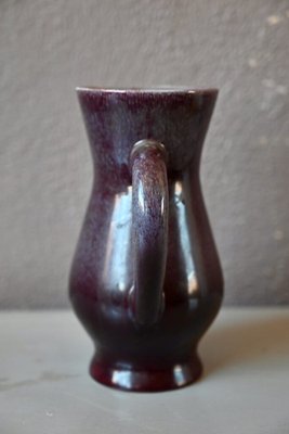 Vintage Water Jug in Aubergine Ceramic from Saint Clément, 1960s-AIU-1795640