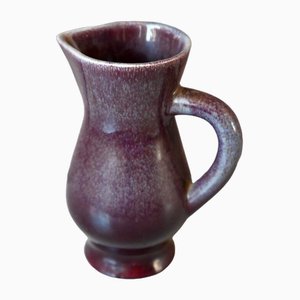 Vintage Water Jug in Aubergine Ceramic from Saint Clément, 1960s-AIU-1795640