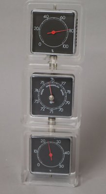 Vintage Weather Station in Acrylic Glass from Barigo, 1980s-ESB-1722571