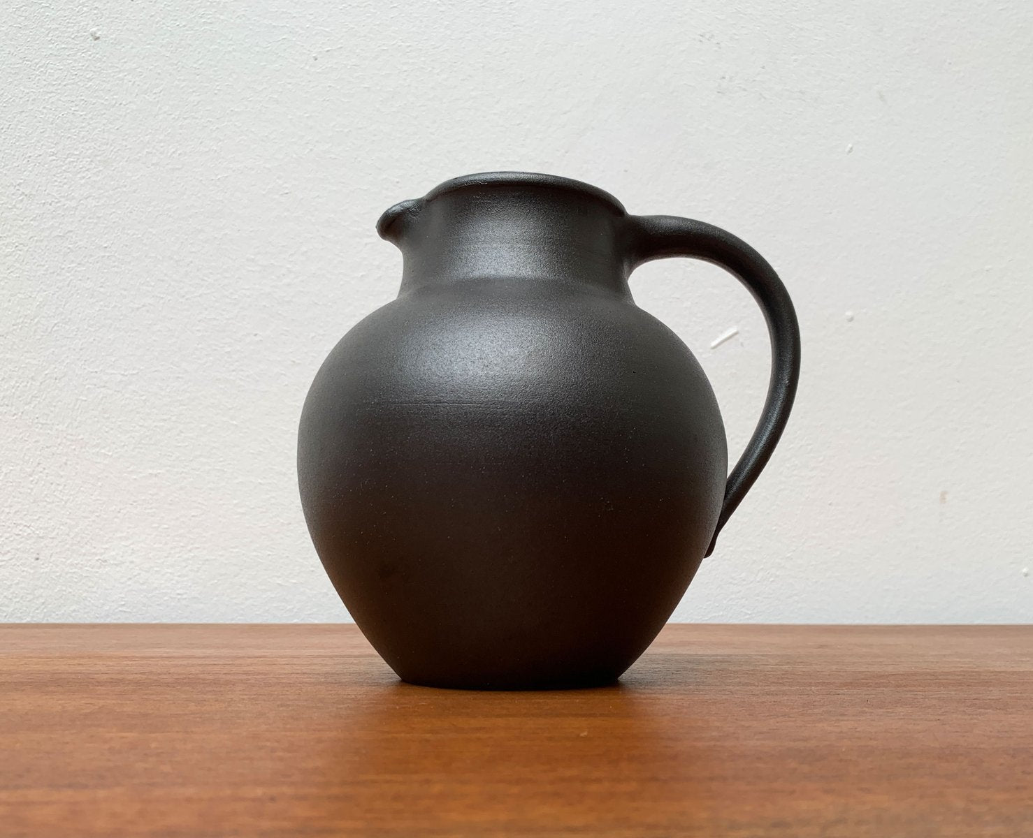 Vintage West German Studio Pottery Carafe Vase by Eva Kumpmann, 1970s