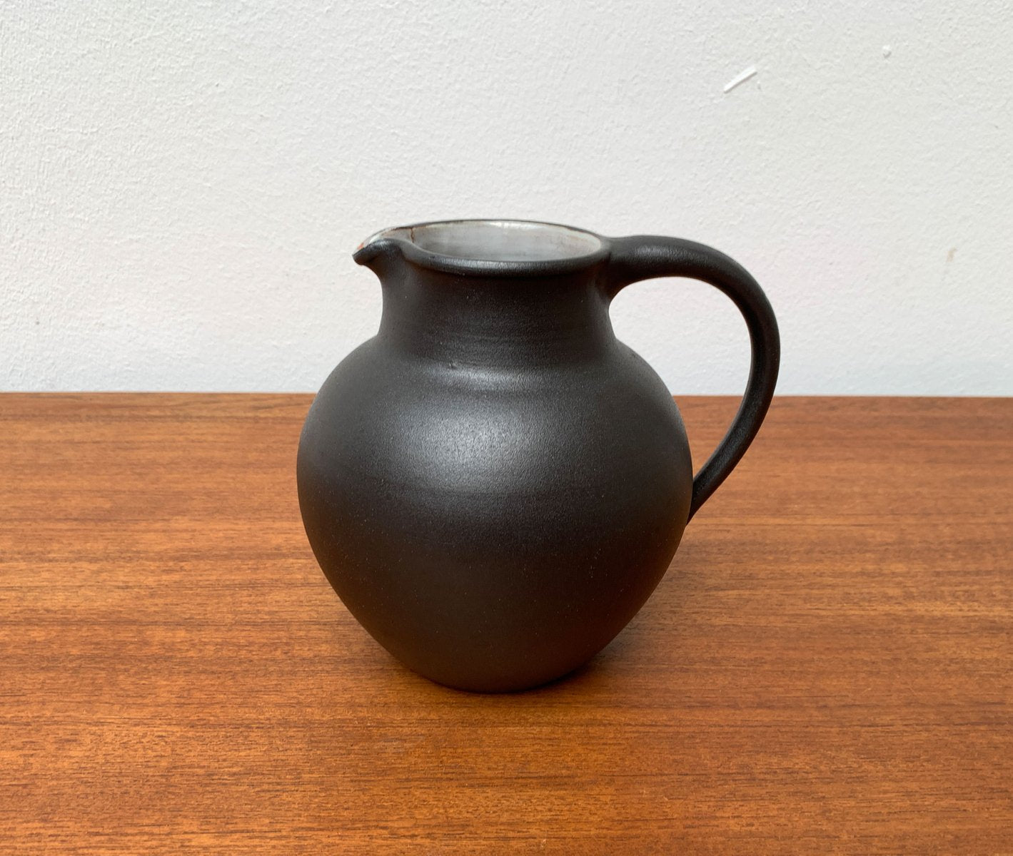 Vintage West German Studio Pottery Carafe Vase by Eva Kumpmann, 1970s