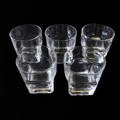 Vintage Whiskey Glasses from Wertsila Arabia, Finland, Set of 5-JKV-2027439