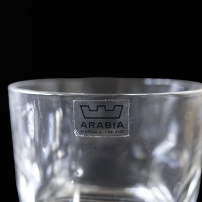 Vintage Whiskey Glasses from Wertsila Arabia, Finland, Set of 5-JKV-2027439