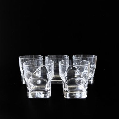 Vintage Whiskey Glasses from Wertsila Arabia, Finland, Set of 5-JKV-2027439