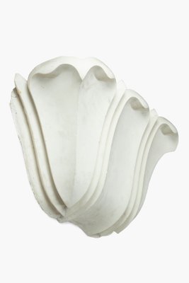 Vintage White Sconce, 1940s-IDB-1719120