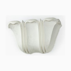 Vintage White Sconce, 1940s-IDB-1719120