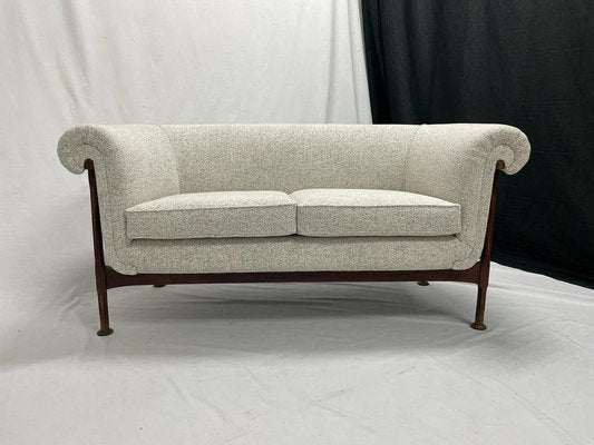 Vintage White Sofa, 1950s-FDH-1771735