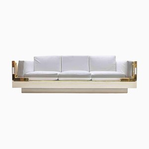 Vintage White Sofa by Charles Hollis Jones, 1970s-ZCI-1194515