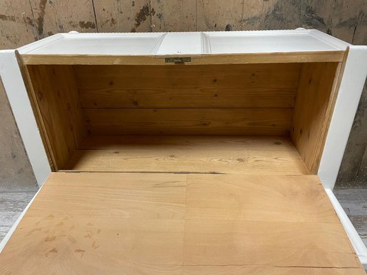 Vintage White Spruce Bench-GUH-1805200