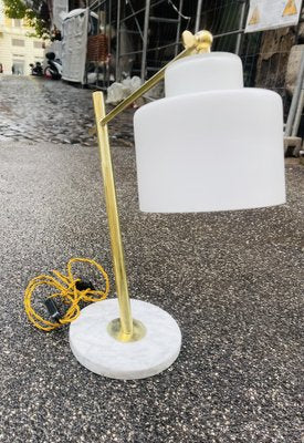 Vintage White Table Lamp, 1960s-NUO-1769562