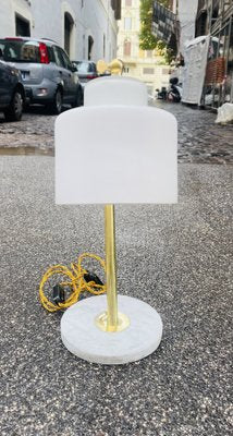 Vintage White Table Lamp, 1960s-NUO-1769562