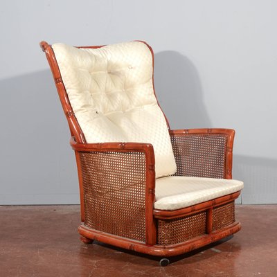 Vintage Wicker Armchair, 1980s-RAQ-2016961