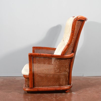 Vintage Wicker Armchair, 1980s-RAQ-2016961