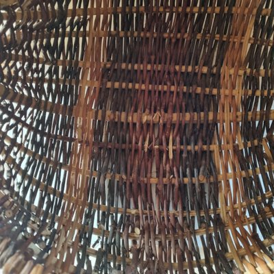 Vintage Wicker Basket, 1950s-GSF-1803241