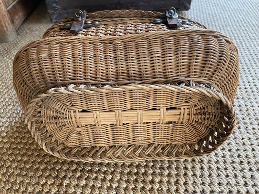 Vintage Wicker Basket-QJM-1793612