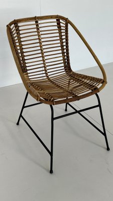 Vintage Wicker Chair in Rattan, 1960s-RUC-1424602