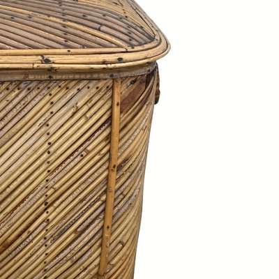 Vintage Wicker Chest in Bamboo, 1930s-BHG-1453018