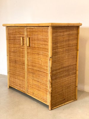 Vintage Wicker Sideboard, 1970s-NPC-1441948