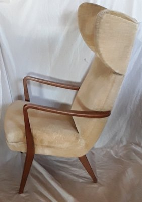 Vintage Wing Armchair, 1960s-HOI-1066757