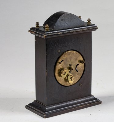 Vintage Wood and Metal Clock from Jeger, West Germany-RAQ-954273