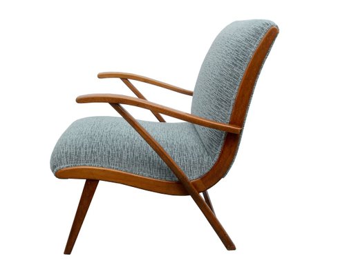 Vintage Wood Armchair, 1950s-PF-779872