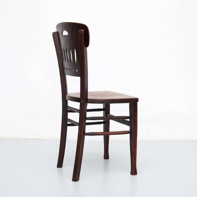 Vintage Wood Bistro Chairs from Luterma, Set of 12-WM-1260389