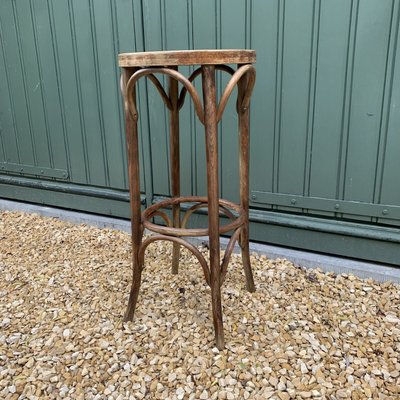 Vintage Wood Bistro Stool, 1920s-VBM-937536