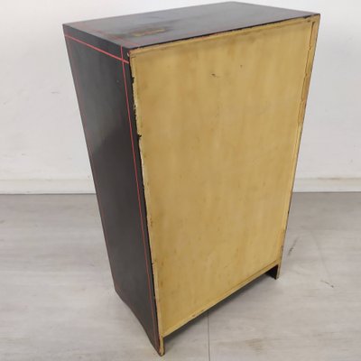 Vintage Wood Business Cabinet, 1950s-EAD-1048687