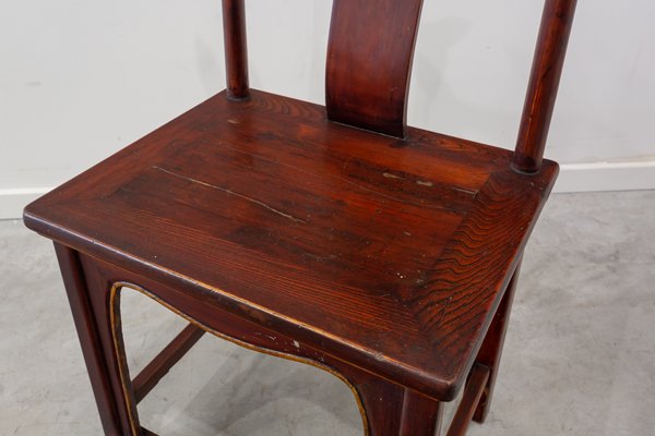 Vintage Wood Chinese Chair-UJE-1146885