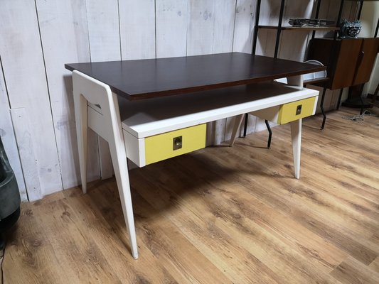 Vintage Wood Desk, 1960s-JHL-1008898