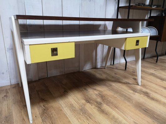 Vintage Wood Desk, 1960s-JHL-1008898