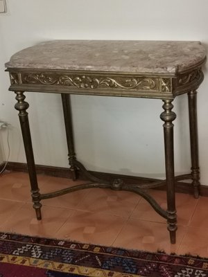 Vintage Wood French Console-GEL-1047188