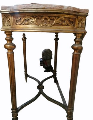 Vintage Wood French Console-GEL-1047188