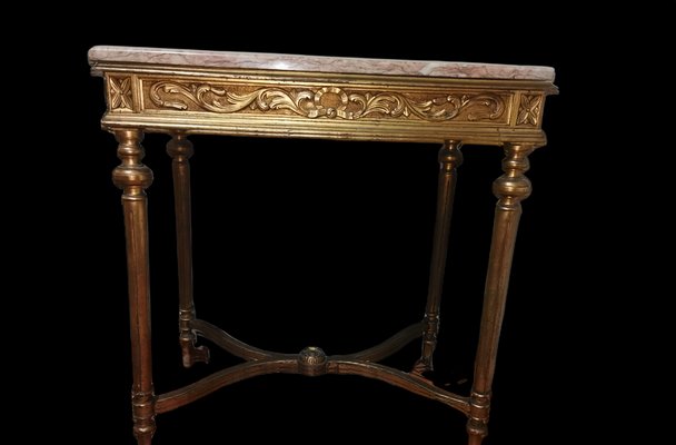 Vintage Wood French Console-GEL-1047188