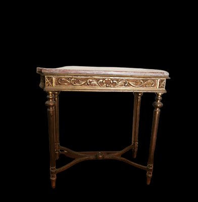 Vintage Wood French Console-GEL-1047188