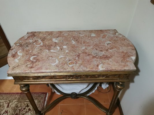 Vintage Wood French Console-GEL-1047188