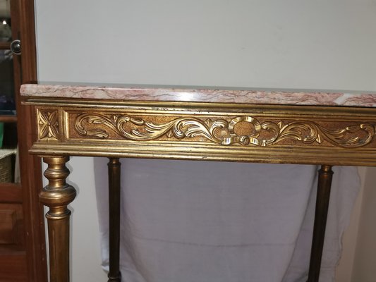 Vintage Wood French Console-GEL-1047188