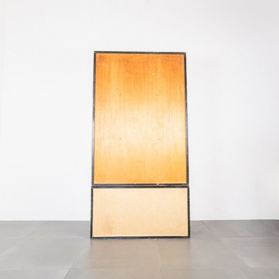 Vintage Wood & Glass Cabinet, 1980s-ZLY-883363