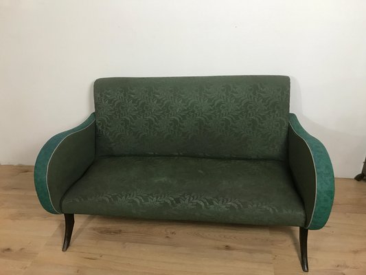 Vintage Wood Sofa, 1940s-HQI-1125361